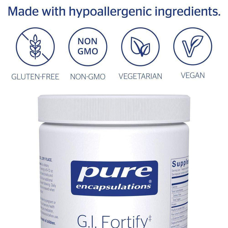 Gi Fortify Powder Pure Encapsulations - G.I. Fortify - Supports The Function, Microflora ...