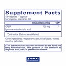 Pure Encapsulations GABAÂ  -- 60 Capsules