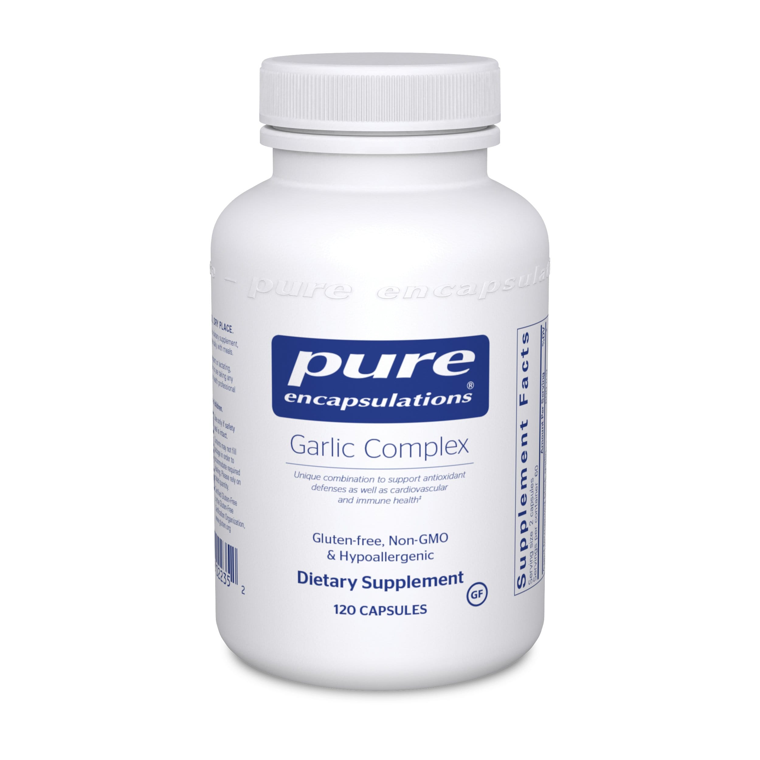 Pure Encapsulations GarliActive -- 120 Capsules