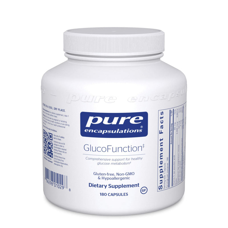 Pure Encapsulations GlucoFunction -- 90 Capsules 180 capsules