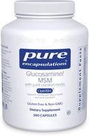 Pure Encapsulations Glucosamine/MSM w-Joint Comfort Herbs -- 60 Capsules 360 capsules