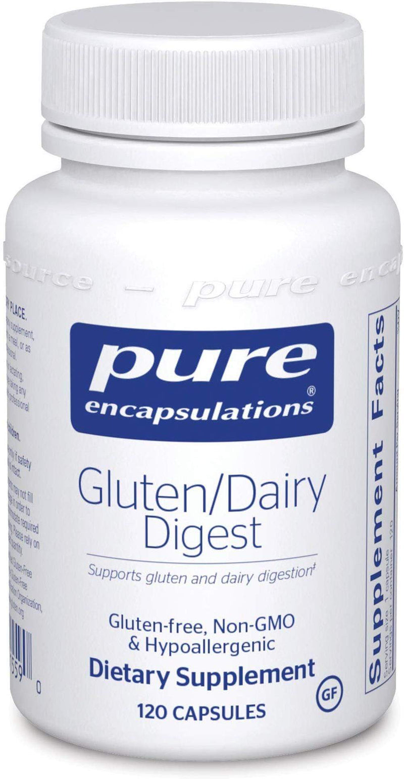 Pure Encapsulations Gluten-Dairy Digest -- 60 Capsules 120 capsules