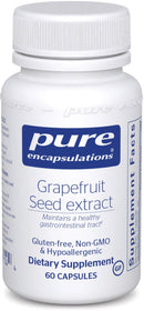 Pure Encapsulations Grapefruit Seed Extract -- 60 Capsules