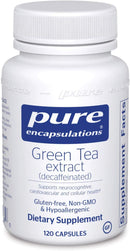Pure Encapsulations Green Tea Extract (decaffeinated) -- 60 Capsules 120 capsules