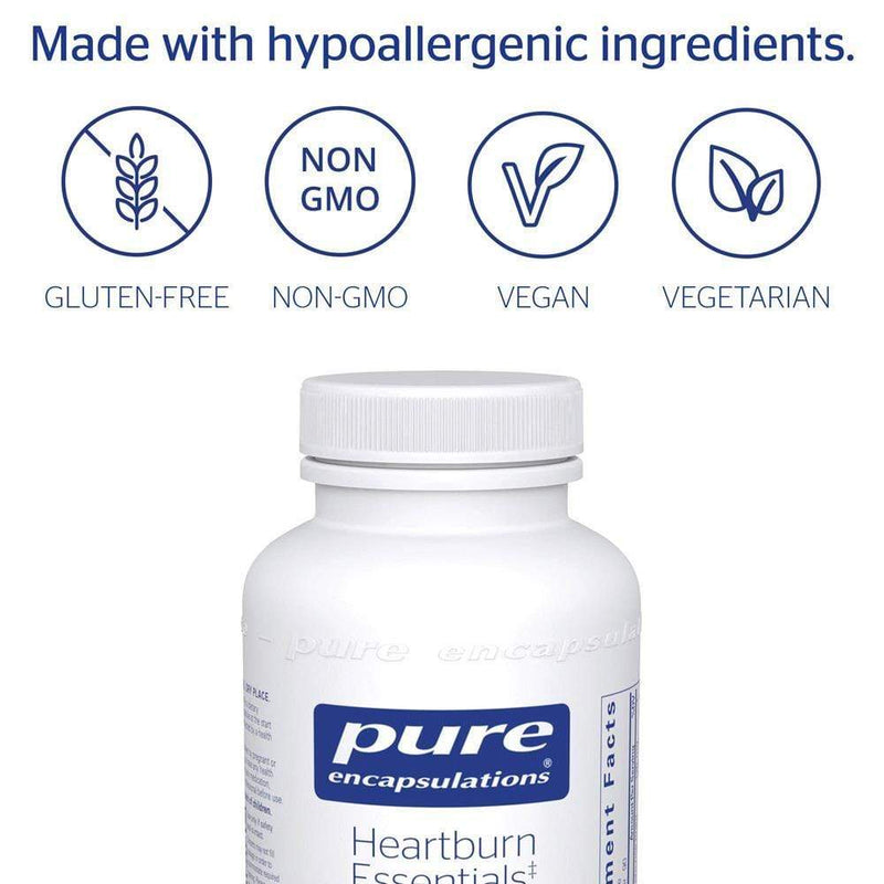 Pure Encapsulations Heartburn Essentials -- 90 Capsules