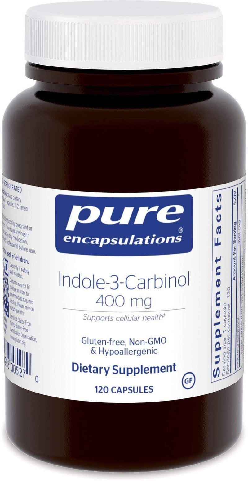 Pure Encapsulations Indole-3-Carbinol 400 mg -- 60 Capsules 120 capsules