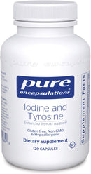 Pure Encapsulations Iodine and Tyrosine -- 120 Capsules