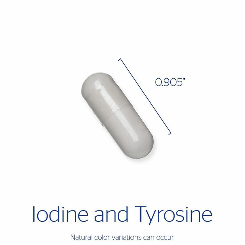 Pure Encapsulations Iodine and Tyrosine -- 120 Capsules