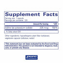 Pure Encapsulations Iodine (potassium iodide) -- 120 Capsules