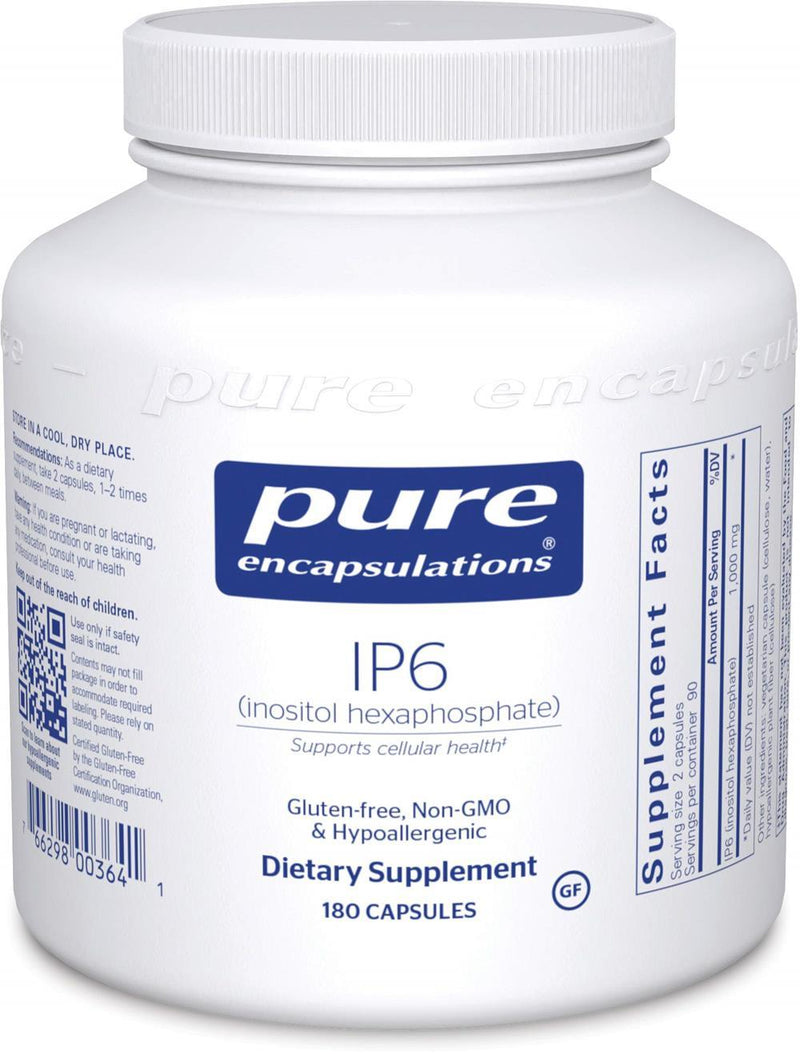 Pure Encapsulations IP6 (inositol hexaphosphate) -- 180 Capsules