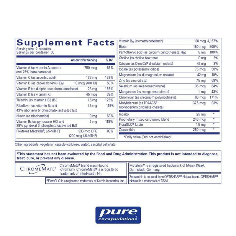 Pure Encapsulations Junior Nutrients -- 120 Capsules