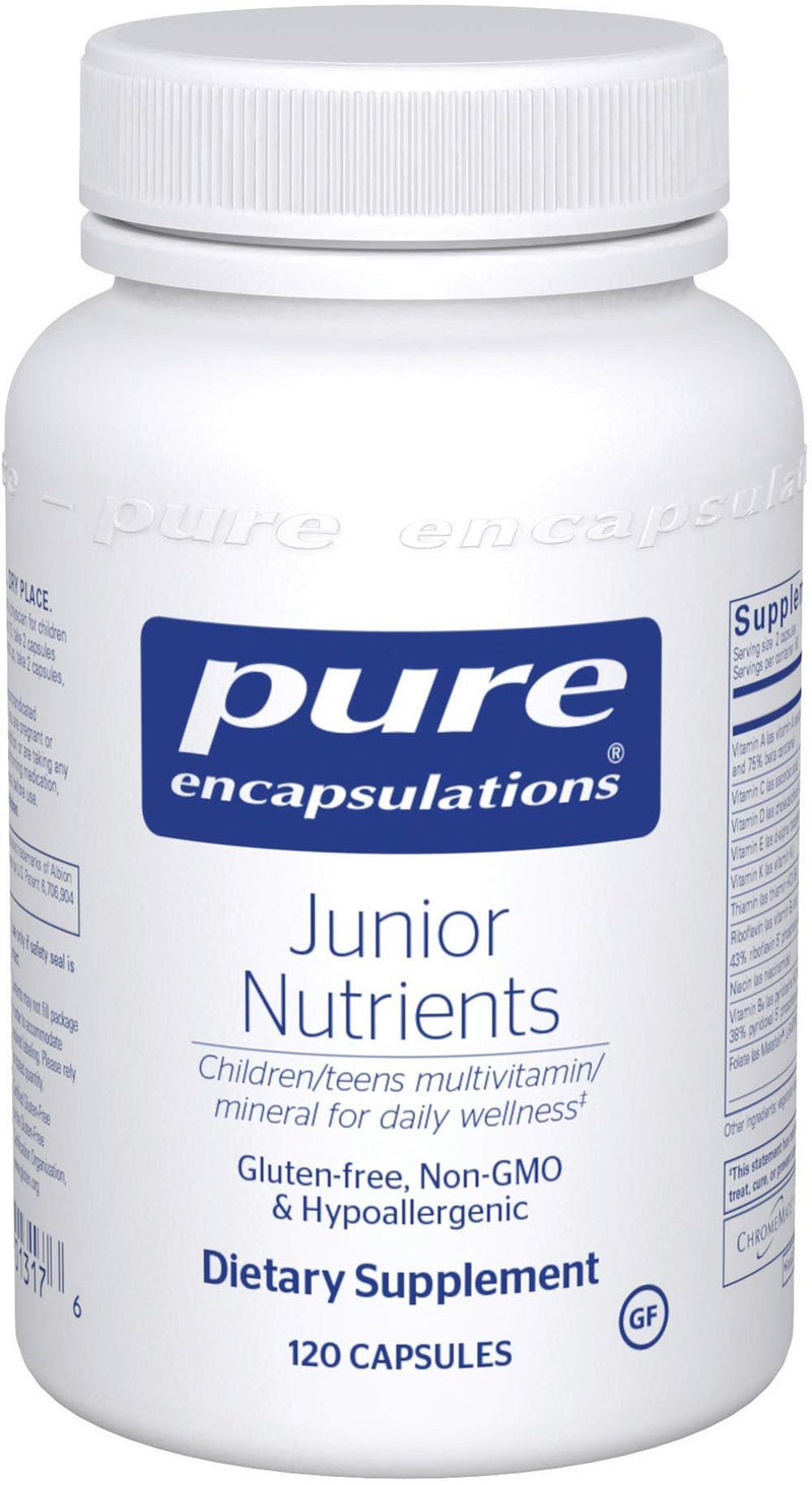 Pure Encapsulations Junior Nutrients Iron-Free -- 120 Capsules