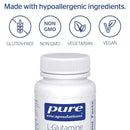 Pure Encapsulations l-Glutamine 500 mgÂ  -- 90 Capsules