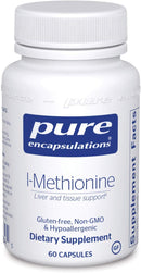 Pure Encapsulations l-Methionine -- 60 Capsules