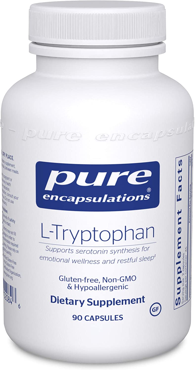 Pure Encapsulations L-Tryptophan -- 90 capsules
