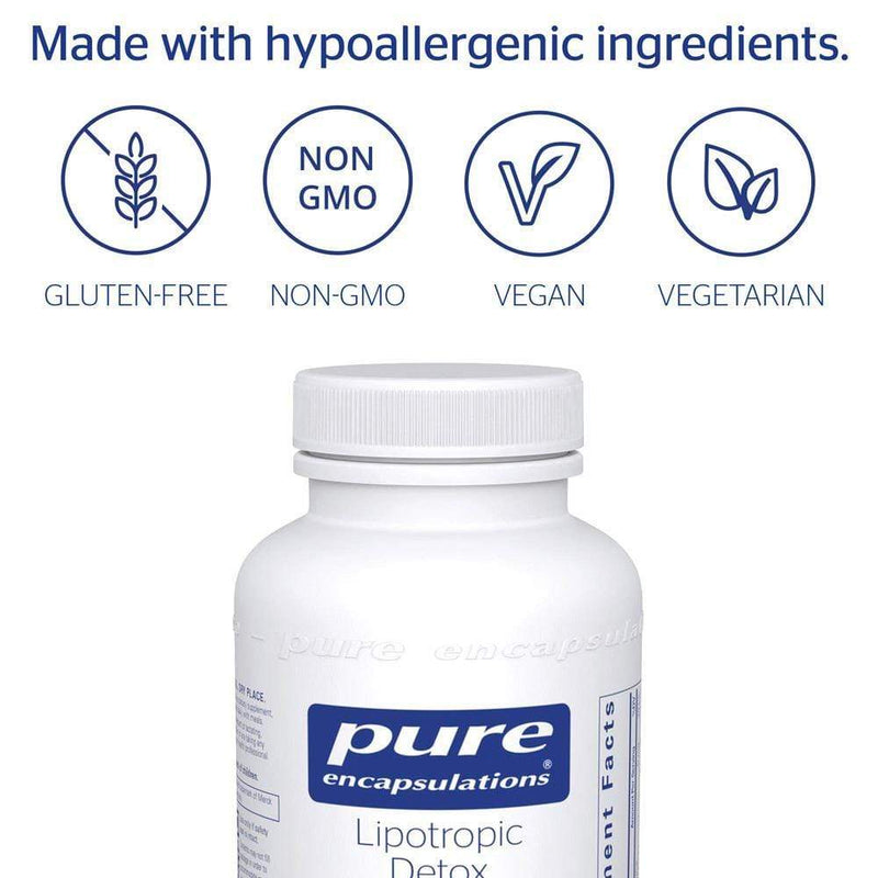 Pure Encapsulations Lipotropic Detox -- 120 Capsules