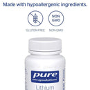 Pure Encapsulations Lithium (orotate) 5 mg -- 90 Capsules