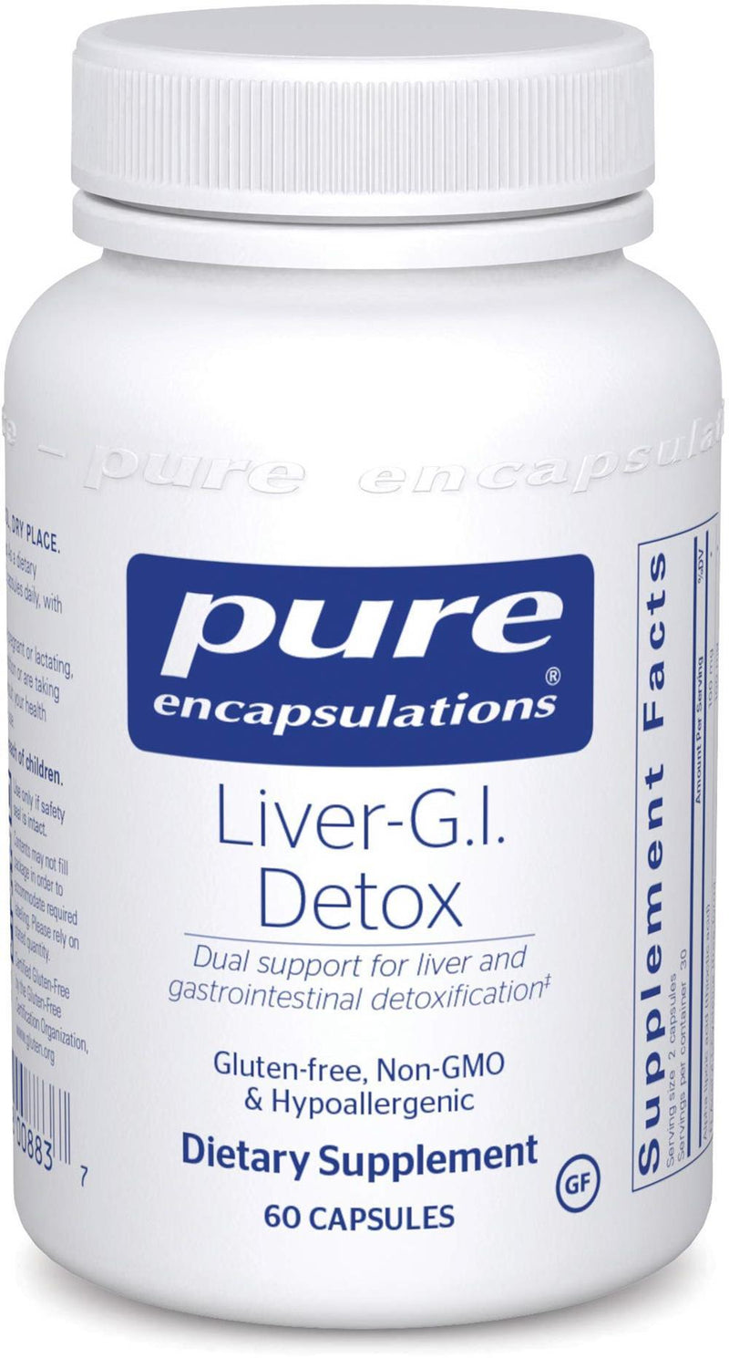 Pure Encapsulations Liver G.I. Detox -- 60 Capsules