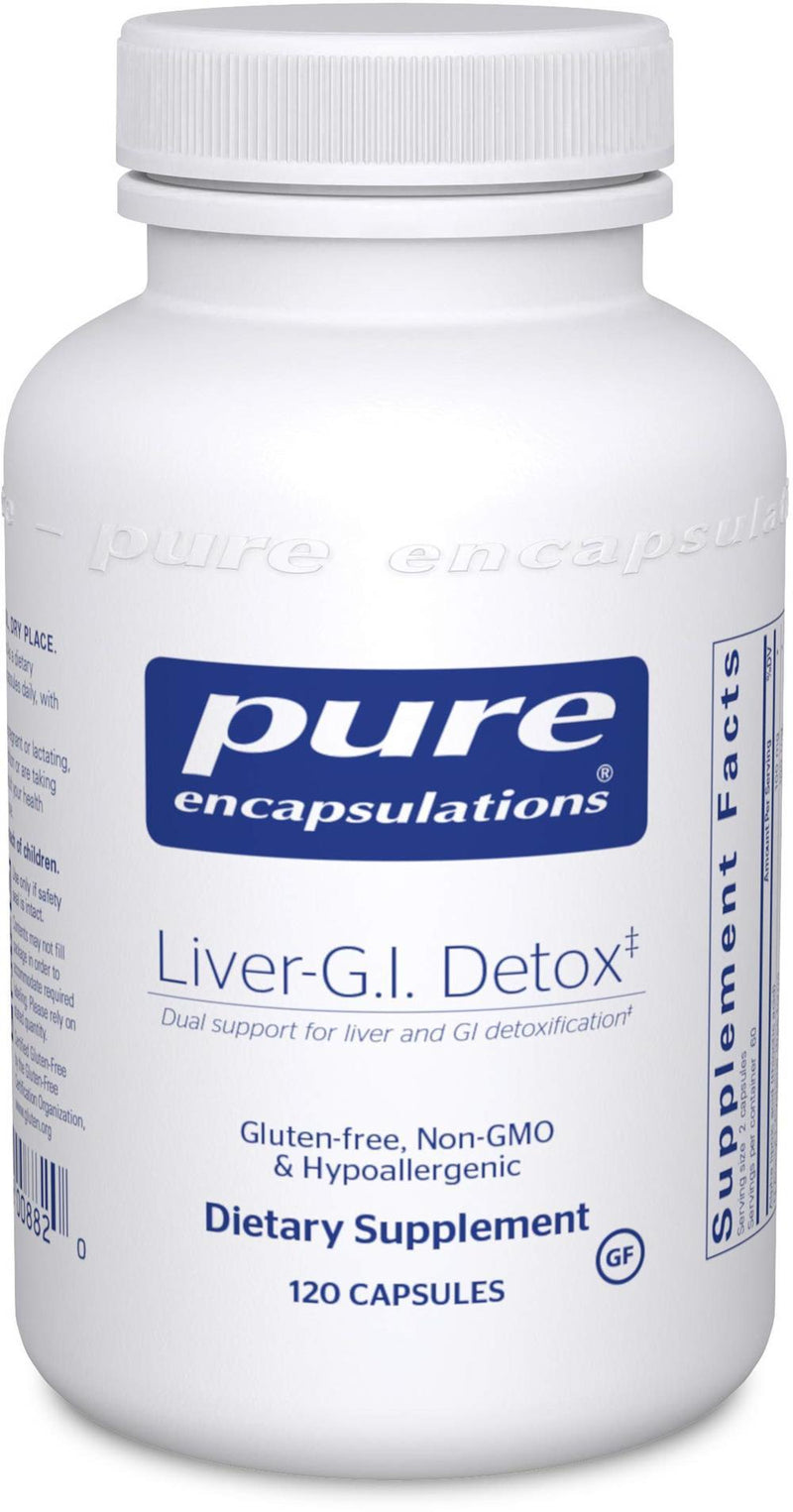 Pure Encapsulations Liver GI Detox -- 120 Capsules