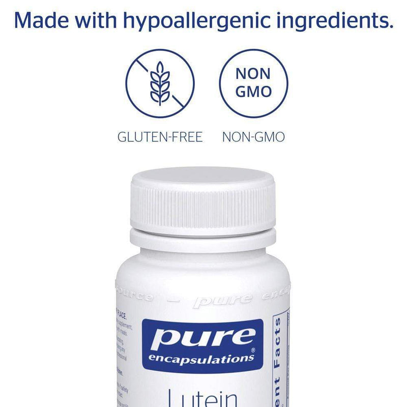 Pure Encapsulations Lutein 20 mgÂ  -- 60 Capsules