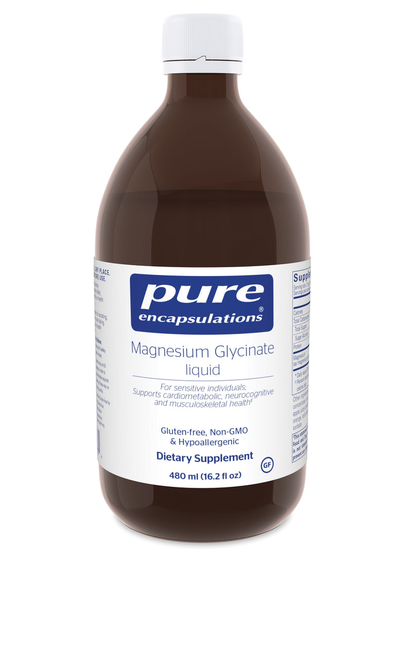 Pure Encapsulations Magnesium Glycinate liquid -- 480 mL