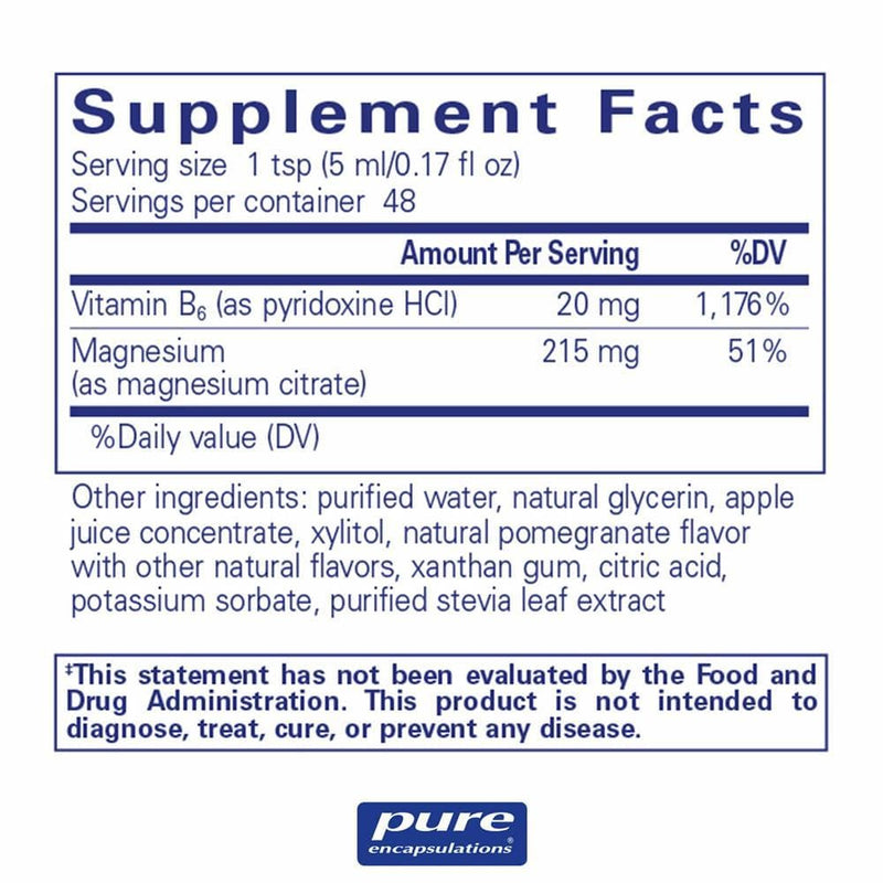 Pure Encapsulations Magnesium liquidÂ  -- 240 mL