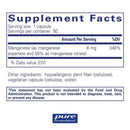 Pure Encapsulations Manganese (aspartate-citrate) -- 60 Capsules