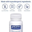 Pure Encapsulations Manganese (aspartate-citrate) -- 60 Capsules