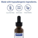 Pure Encapsulations Melatonin Liquid -- 1 fl oz