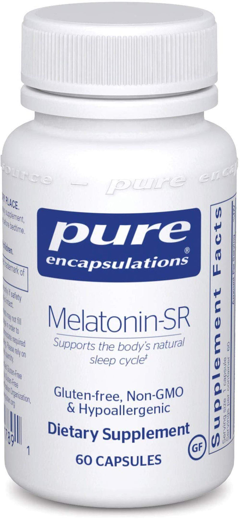 Pure Encapsulations Melatonin-SR -- 60 Capsules