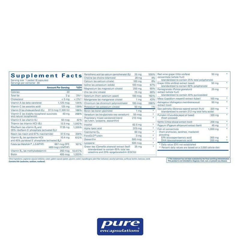 Pure Encapsulations Men's Pure Pack -- 30 Packets