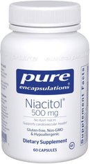 Pure Encapsulations Niacitol® 500 mg -- 60 Capsules
