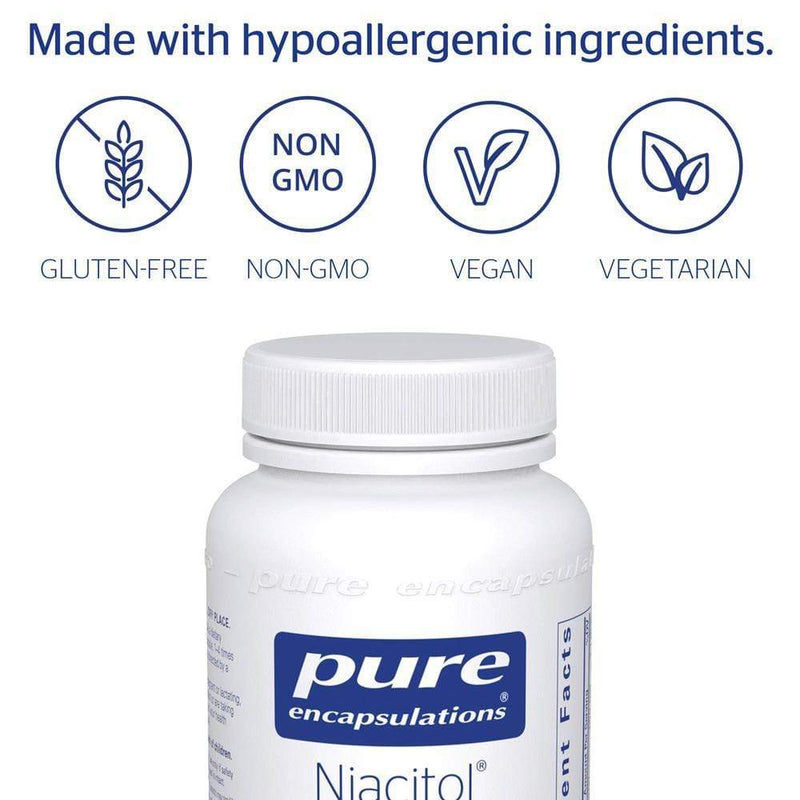 Pure Encapsulations Niacitol® 500 mg -- 60 Capsules