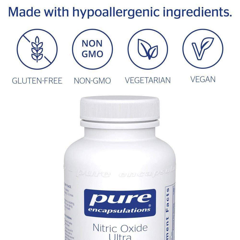 Pure Encapsulations Nitric Oxide Ultra -- 120 Capsules