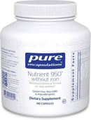 Pure Encapsulations Nutrient 950Â® w-o IronÂ  -- 180 Capsules