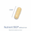 Pure Encapsulations Nutrient 950Â® w-o IronÂ  -- 180 Capsules