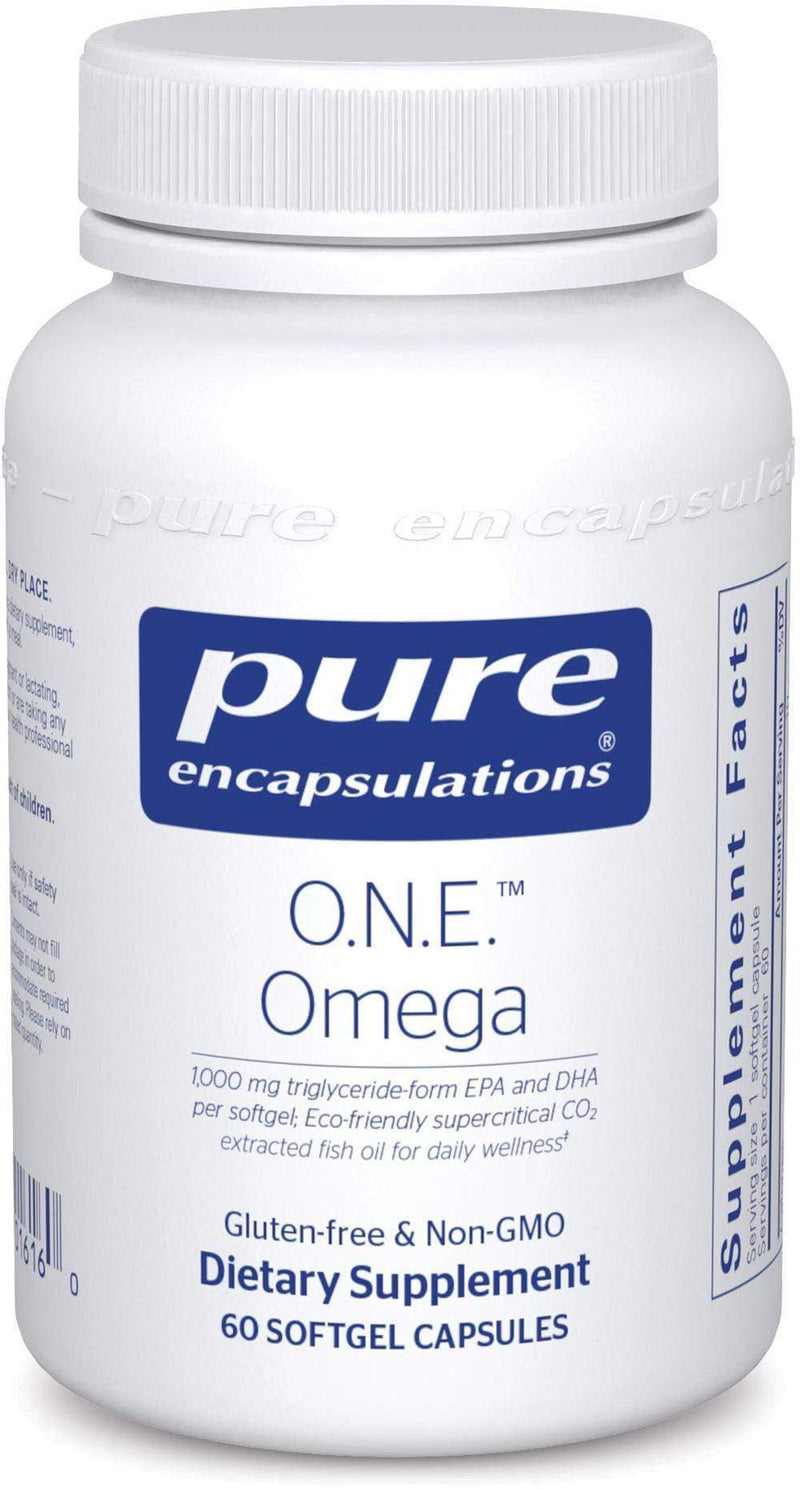 Pure Encapsulations O.N.E. Omega -- 30 Capsules 60 capsules