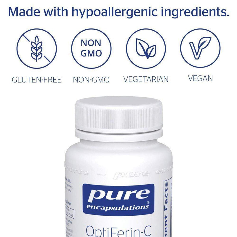 Pure Encapsulations OptiFerin-C -- 60 Capsules