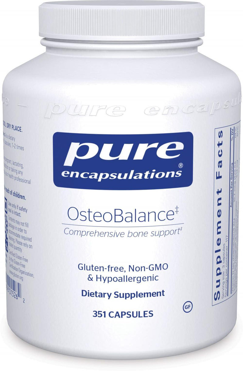 Pure Encapsulations OsteoBalance -- 210 Capsules 351 capsules