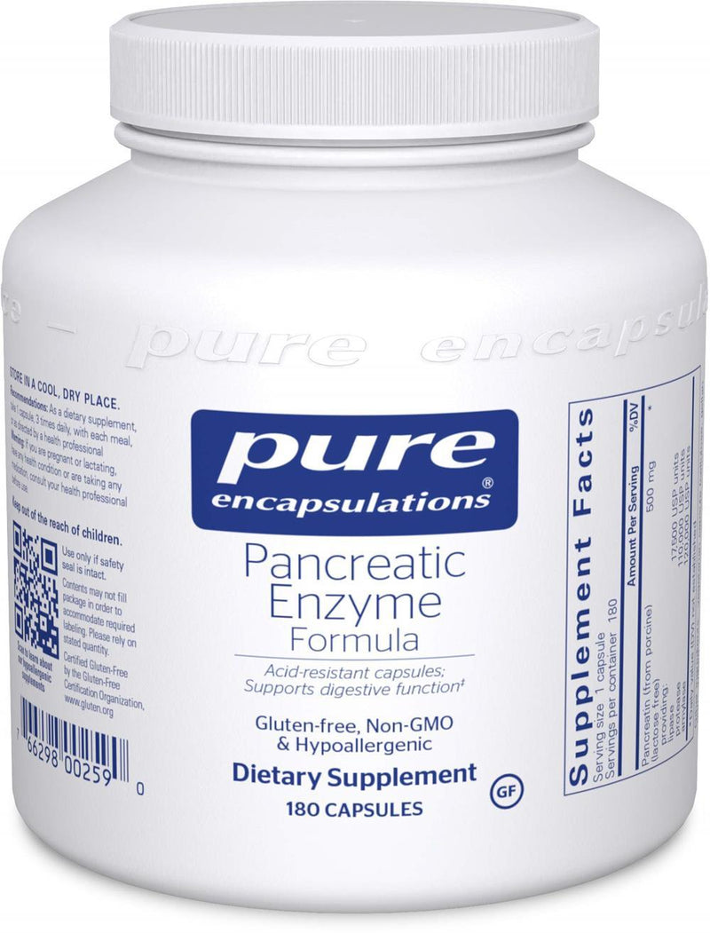 Pure Encapsulations Pancreatic Enzyme -- 60 Capsules