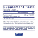 Pure Encapsulations Pantothenic Acid -- 120 Capsules