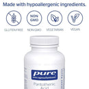 Pure Encapsulations Pantothenic Acid -- 120 Capsules