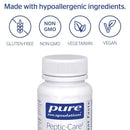 Pure Encapsulations Peptic-Care ZC (Zinc-L-Carnosine) -- 60 Capsules