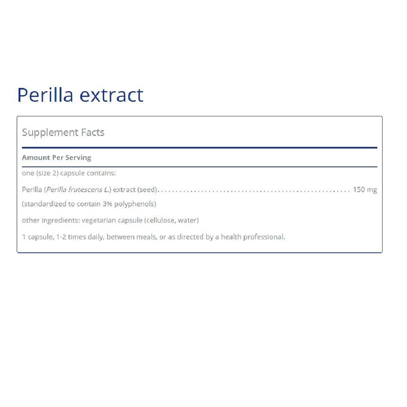 Pure Encapsulations Perilla Extract -- 90 capsules