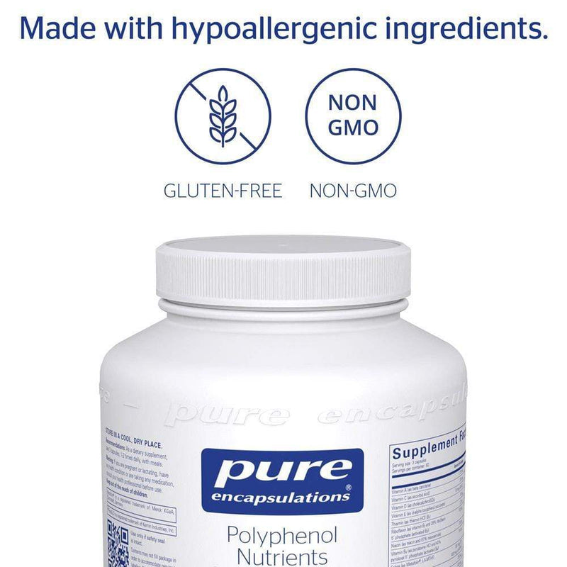 Pure Encapsulations Polyphenol Nutrients -- 180 Capsules
