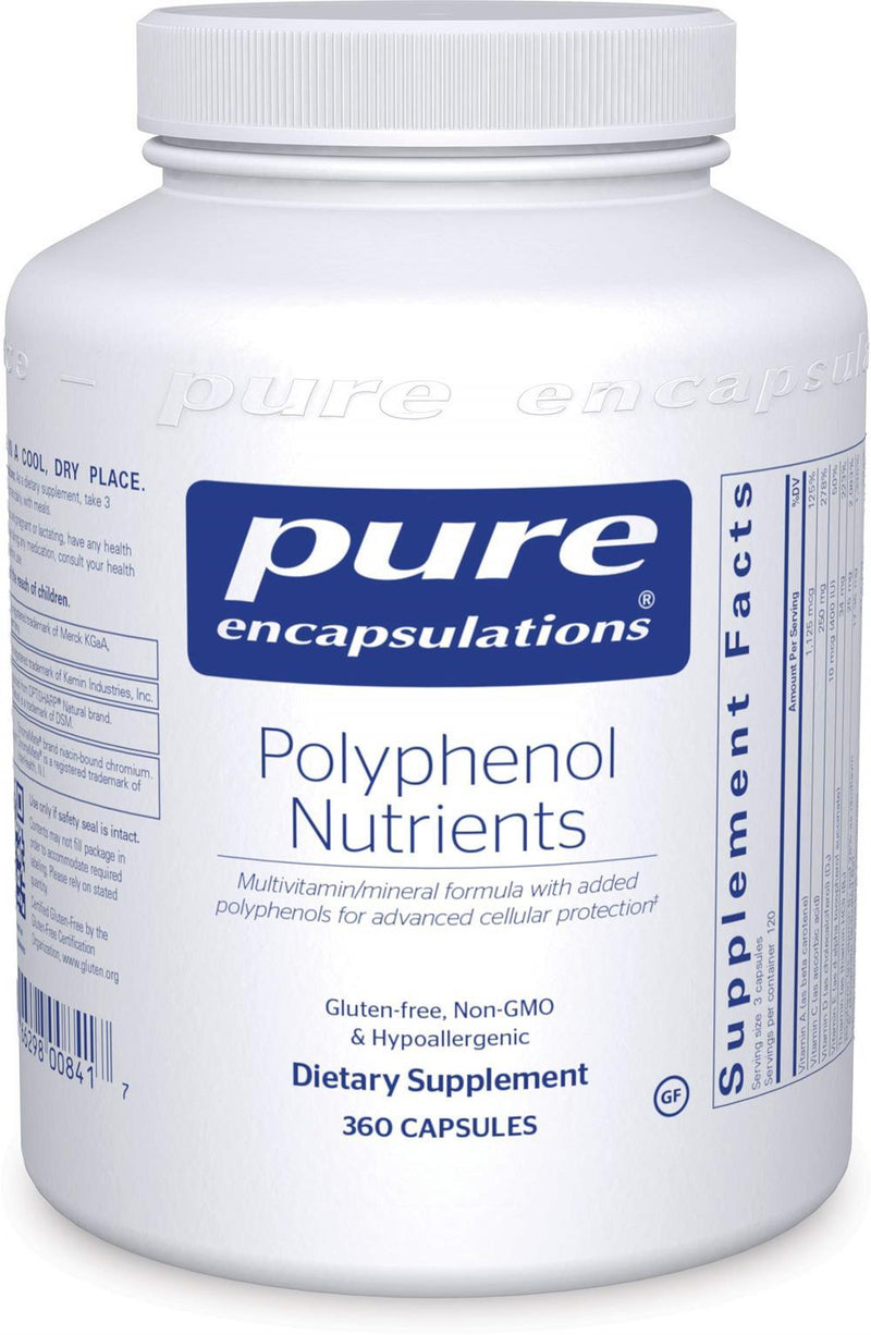 Pure Encapsulations Polyphenol Nutrients -- 180 Capsules 360 capsules