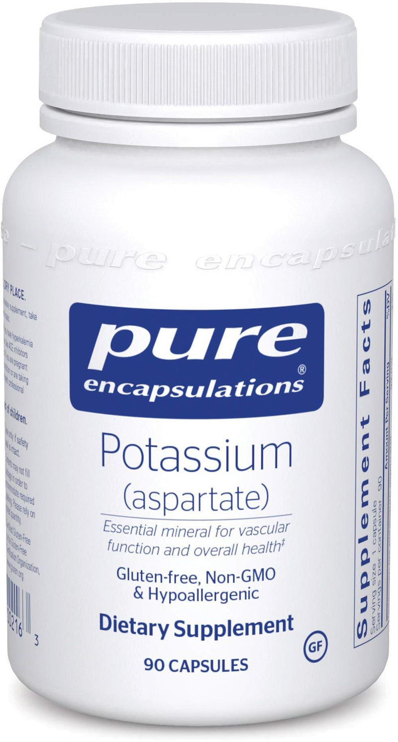 Pure Encapsulations Potassium (aspartate) -- 90 Capsules