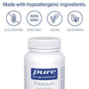 Pure Encapsulations Potassium (aspartate) -- 90 Capsules
