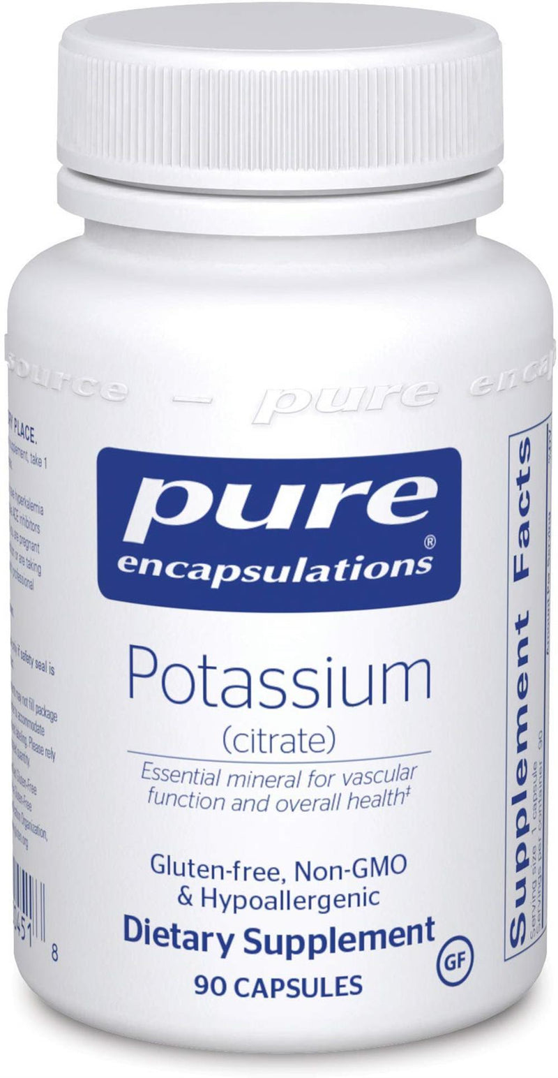 Pure Encapsulations Potassium (citrate) -- 90 Capsules