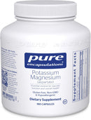 Pure Encapsulations Potassium/Magnesium (aspartate) -- 90 Capsules 180 capsules